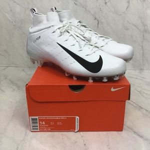 Nike Vapor Untouchable Pro 3 Cleats White/Black 14